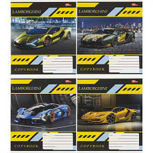 Зошит кольоровий 36 аркушів, клітинка 3753 M MZOPT