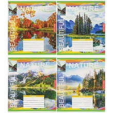 Зошит кольоровий 36 аркушів, клітинка 3761 N MZOPT