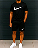 Чоловічий легкий літній костюм Nike шорты и футболка Найк, фото 4