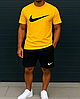 Чоловічий легкий літній костюм Nike шорты и футболка Найк, фото 5