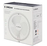 Акумуляторний вентилятор E-Dream (висота до 100 см, до 5 год роботи, діаметр 20 см, білий), фото 7