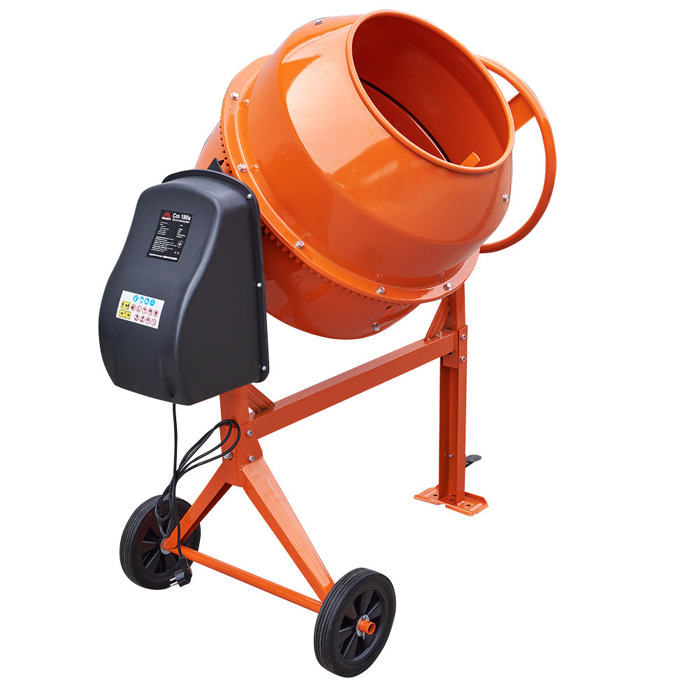 Бетономішалка Vitals Cm-160a 650 Вт 180 л Гравітаційна електрична бетономішалка гравітаційна