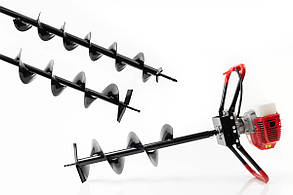 Мотобур (бензобур) Hammer HM-116 з 3 шнеками