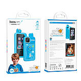 Телефон мобільний дитячий HOCO Y103, синій, фото 7