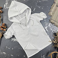 Муслінова туніка muslin cotton BEWARM дитяча Белая