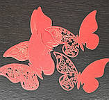 Набір метеликів для декору -10 шт., фото 2
