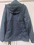 Куртка вітровка чоловіча темно-синя, фото 3