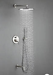 Змішувач для ванни вбудований з нержавіючої сталі FUTURA 560-24