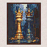 Алмазна мозаїка/вишивка Шахи  40*50 см Орігамі OD 3491, фото 7