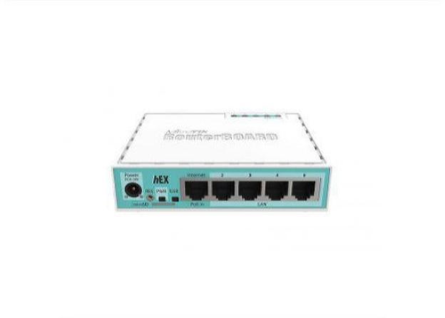 Маршрутизатор MikroTik hEX (RB750Gr3) 5-портовий