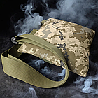 Тактична сумка MilStyle Maxi EDC-сумка з велкро, піксель ЗСУ, 26×23×6 см, фото 8