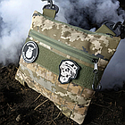 Тактична сумка MilStyle Maxi EDC-сумка з велкро, піксель ЗСУ, 26×23×6 см, фото 5