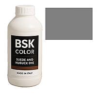 Фарба для замші та нубуку сірий BSK Color, 500 мл