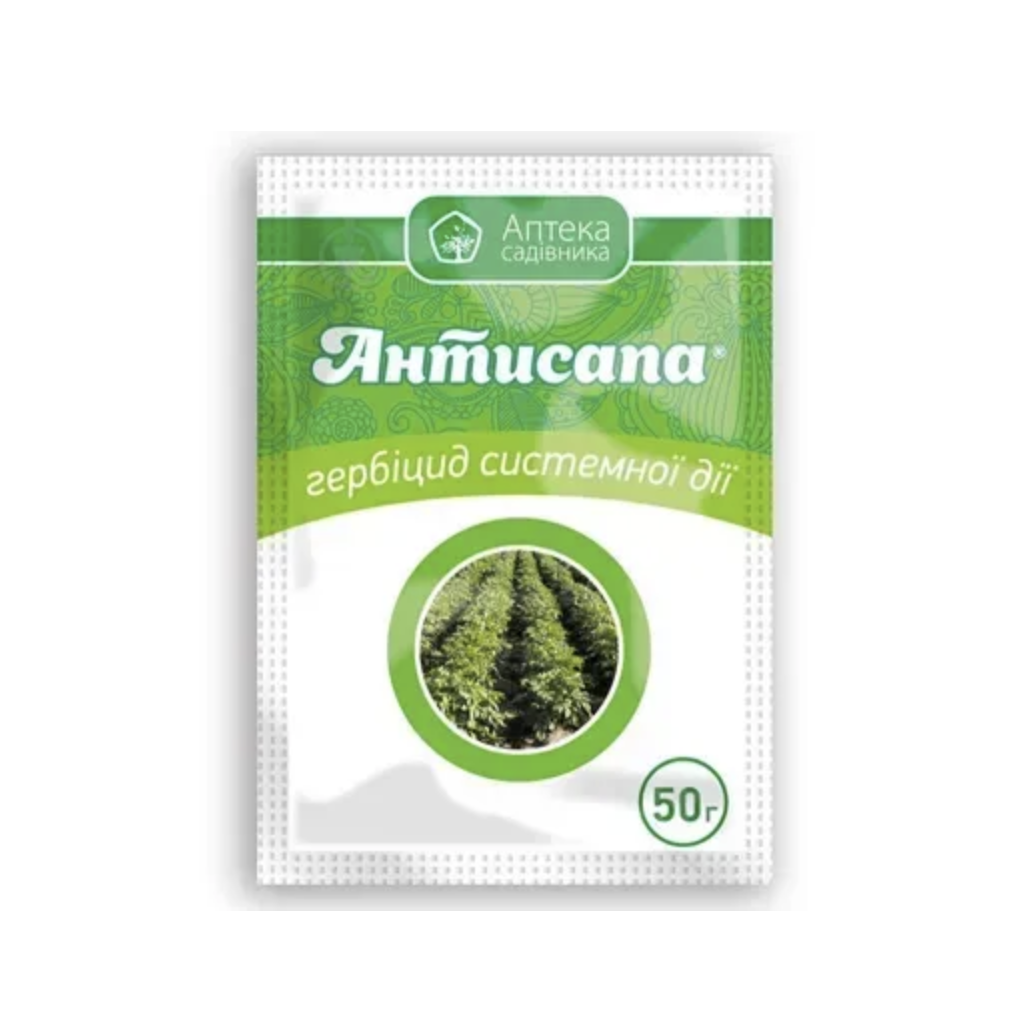 Засіб проти бур'янів Антисап 50 г; 1/40
