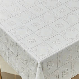 Клейонка ПВХ LACE біла 1.37*20м (4956)