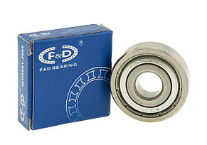 Підшипник F&D 6200 ZZ(10*30*9) метал