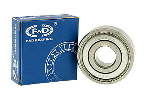 Підшипник F&D 6302 ZZ(15*42*13) метал