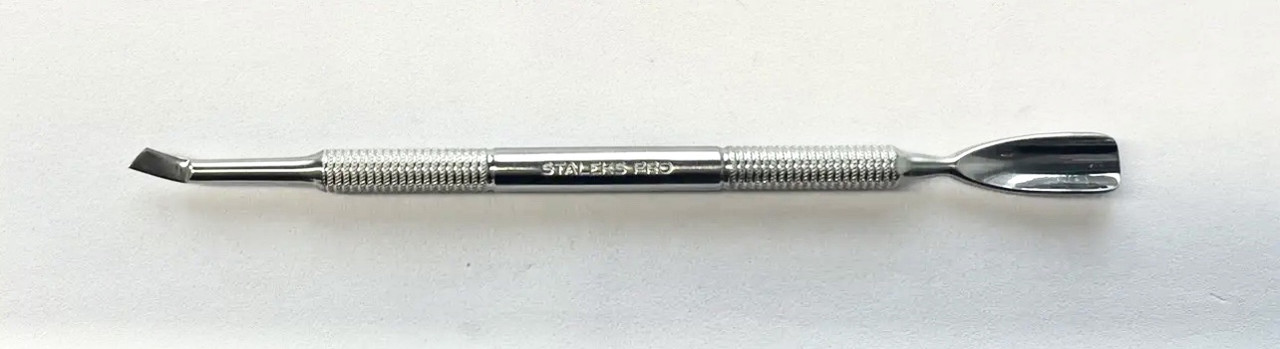 Лопатка манікюрна EXPERT 30 TYPE 4.1 (округлений пушер + відігнута лопасть, для шульги) Staleks