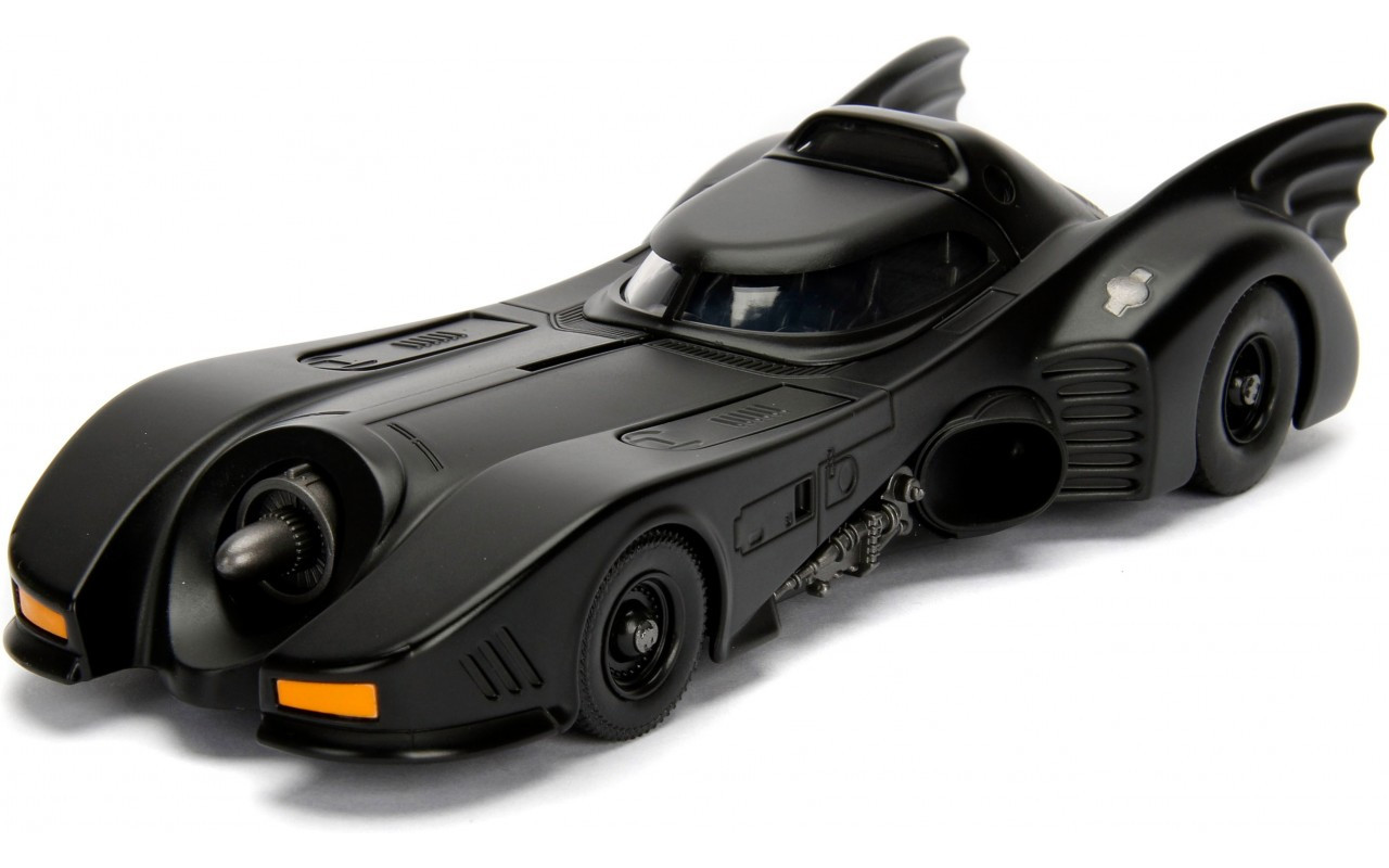 Машина металева Jada Бетмен (1989) Бетмобіль із фігуркою Бетмена 1:24 [253215002], фото 1