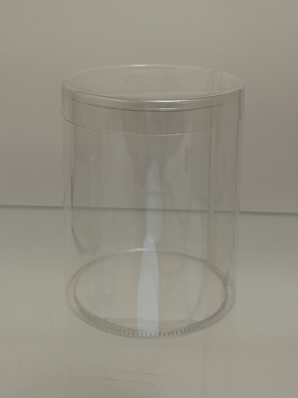 Тубус пластиковий 80х100 мм харчовий Прозорий, фото 1