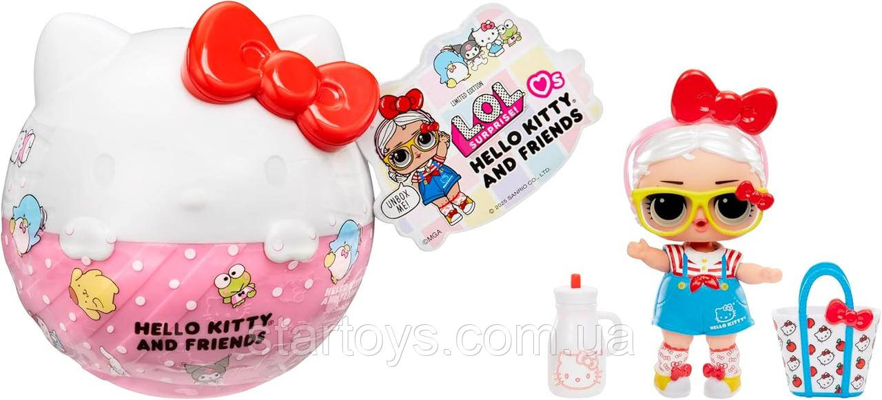 Ігровий набір із лялькою L.O.L. Surprise! серії Loves Hello Kitty – Hello Kitty та друзі