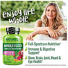 NATURELO Whole Food for Women 50+ Вітаміни для жінок 50+ із фруктів та овочів (без заліза), 120 капсул на 30 днів. До 08/2026, фото 5
