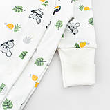 Чоловічок для немовлят з начосом діагональна застібка Koala, фото 4