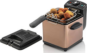 УЦЕНКА!!Фритюрниця Bestron Oil Fryer, мініфритюрниця для 1 порції картоплі фрі, риби або нагетсів, фото 1