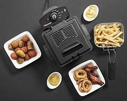 УЦЕНКА!!Фритюрниця Bestron Oil Fryer, мініфритюрниця для 1 порції картоплі фрі, риби або нагетсів, фото 4