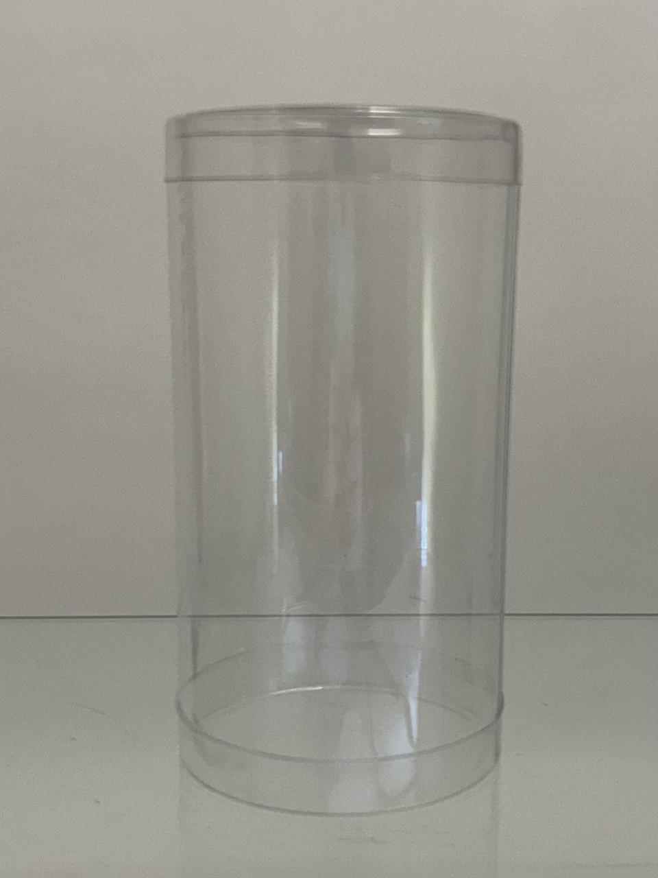 Пластиковий Тубус 80х150 мм харчової Прозорий, фото 1