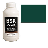 Фарба для замші та нубуку зелений BSK Color, 500 мл
