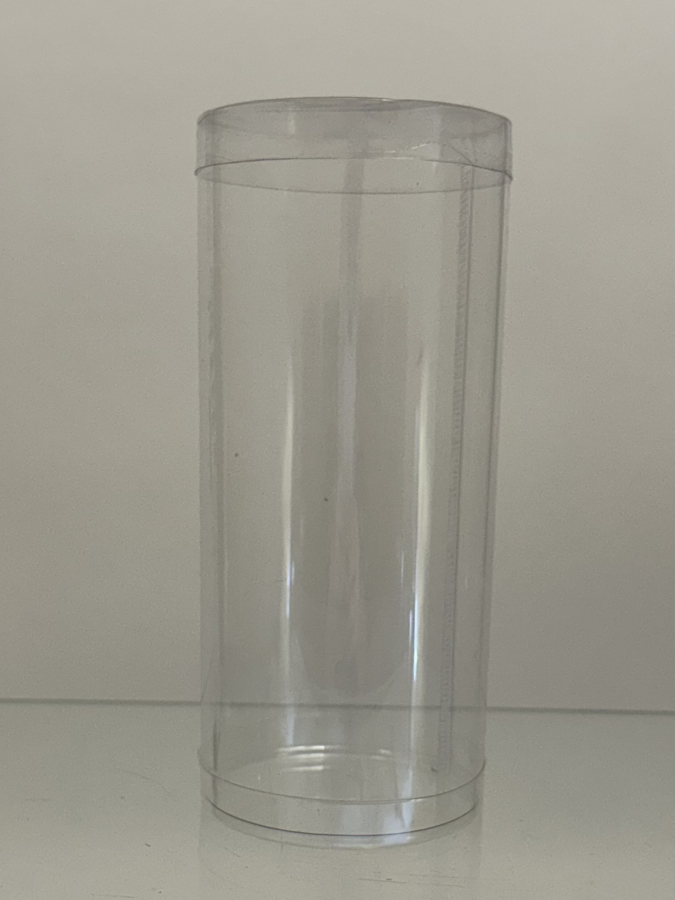 Тубус пластиковий 80х180 мм харчовий Прозорий, фото 1