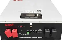 Акумулятор MUST LP1600-48100, 48В 100Аг, LiFePO4, літій-залізо-фосфатна АКБ, фото 6
