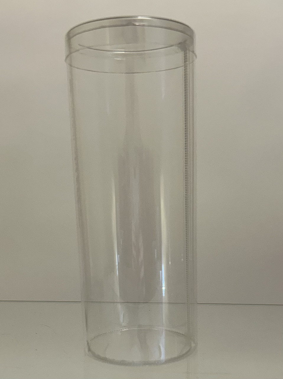 Пластиковий Тубус 80х200 мм харчовий Прозорий, фото 1