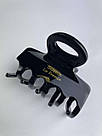 Заколка для волосся CHACOTT France hair clip Retro Black 5,5x4см, фото 4