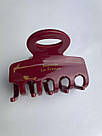 Заколка для волосся CHACOTT France hair clip Retro Marsala 5,5x4см, фото 2