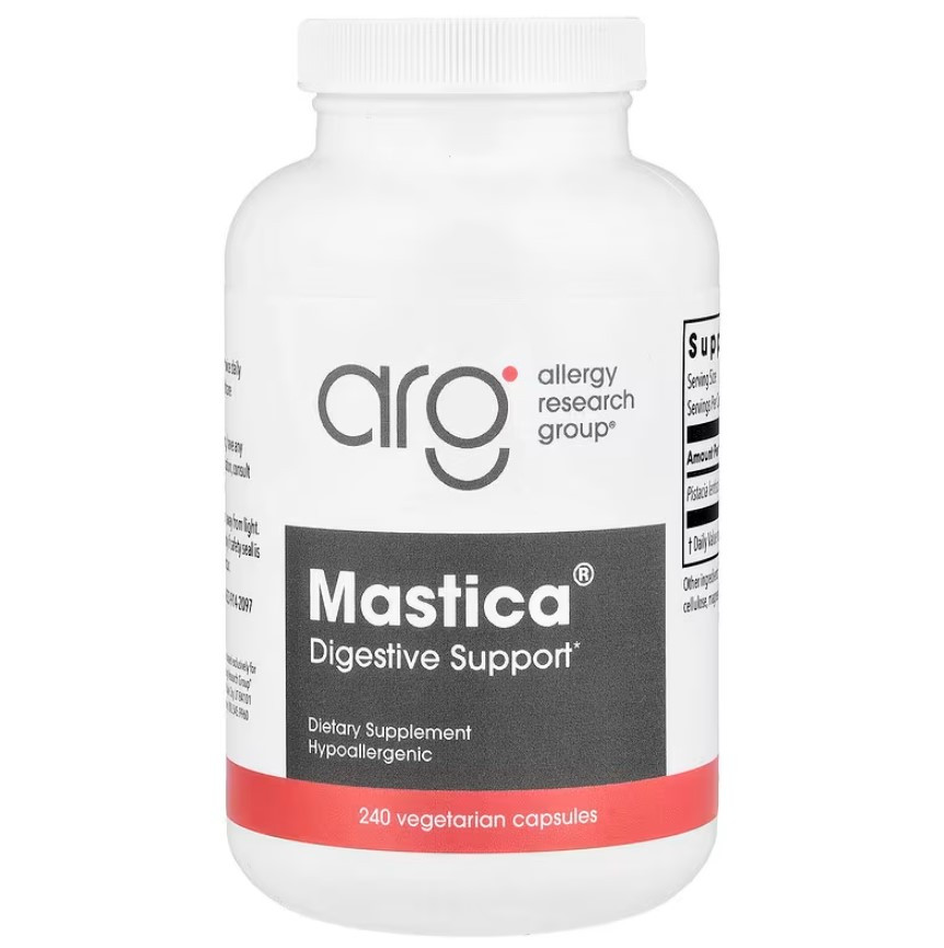 Allergy Research Mastica - Mastic Gum / Мастика підтримки здоров'я шлунку 240 капсул