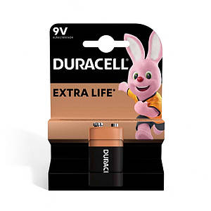 Батарейка Крона (6LR61 / MN1604) Duracell Alkaline (9v)