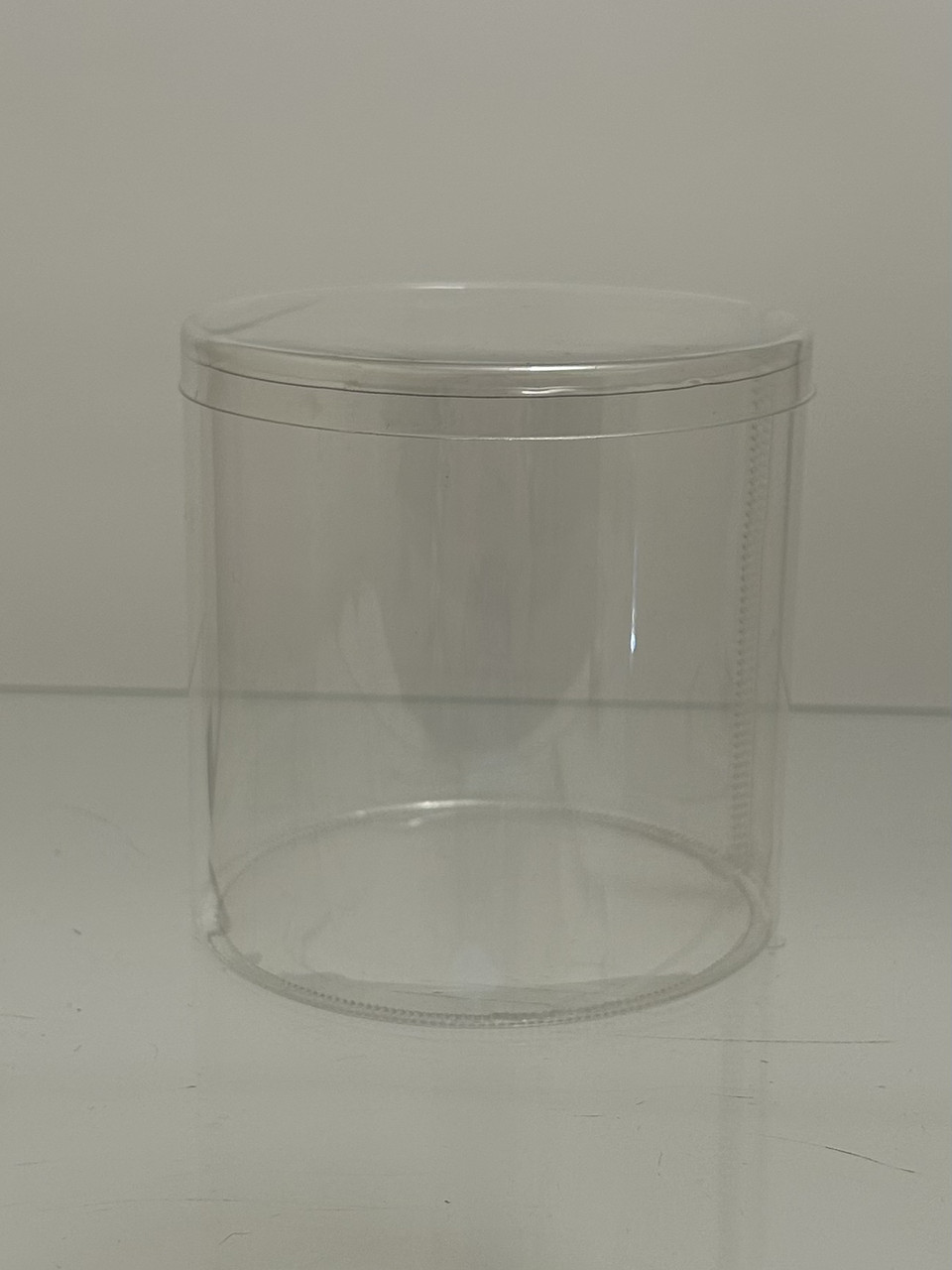 Тубус пластиковий 100х100 мм харчовий Прозорий, фото 1