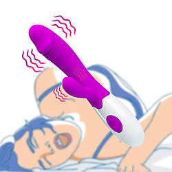 Вібратор кролик стимуляція клітора і точки G 30 режимів вібрації Rabbit Vibrator