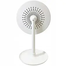 Косметичне дзеркало з підсвіткою Beauty Breeze Mirror, настільне, з вентилятором і збільшенням, фото 6