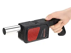 Вентилятор-дуйка для розпалювання мангала, гриля, багаття BBQ Far CD-D2B, ручний повітродув Vokmi, фото 5