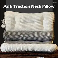 Ортопедична подушка для сну Pillow-03 800 г, 40×60 см, соєве та поліефірне волокно, знімний чохол, фото 6