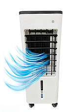 Охолоджувач повітря Germatic 120W, сенсорне керування, 5,5 л, пульт ДК, з місткістю для льоду, фото 3