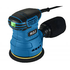 Ексцентрикова орбітальна шліфувальна машина Kraft&Dele WDS2500 1300 Вт коло 125 мм