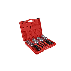 Знімач втулок підвіски Kraft&Dele KD12502 набір 28 предметів 34-82 мм