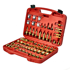 Набір адаптерів Kraft&Dele KD10063 78 предметів для промивання кондиціонерів авто