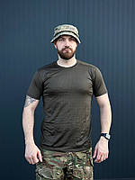 Літня Футболка джерсі сітка Олива Military Olive