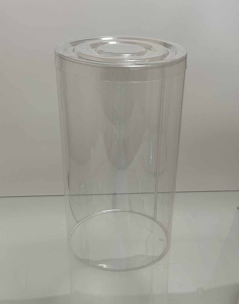 Тубус пластиковий 120х250 мм харчовий Прозорий, фото 1