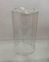 Тубус пластиковий 120х250 мм харчовий Прозорий